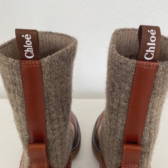 Chloe Franne Sock Ankle Boot - Picture 4 of 12